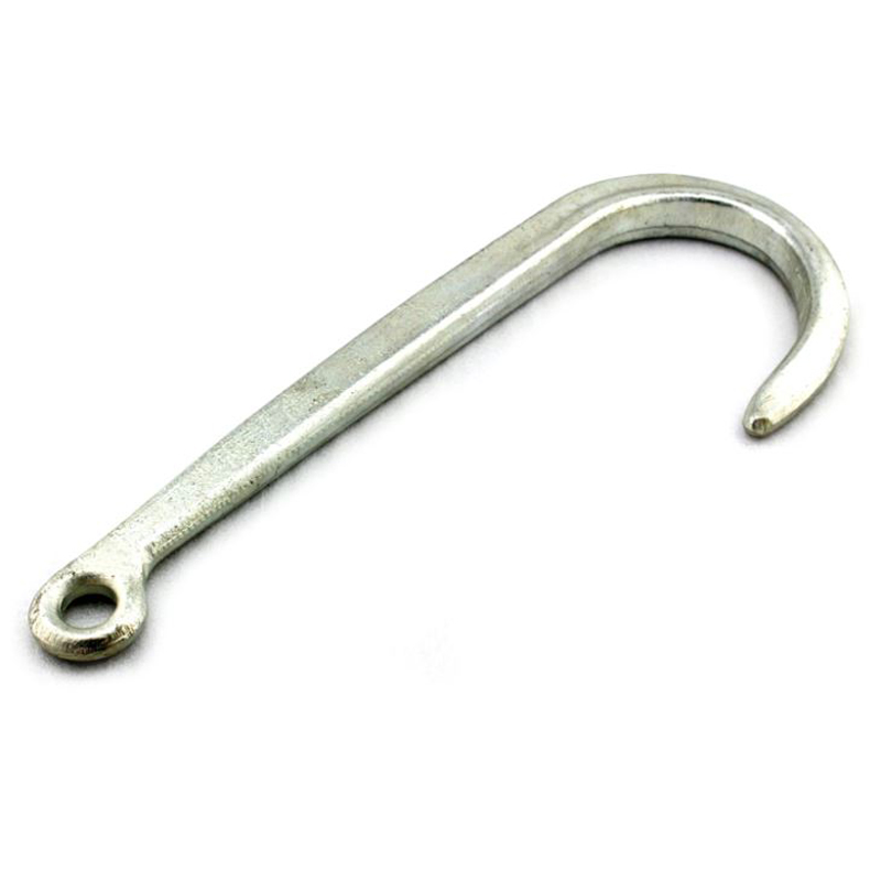 Forgiato Tow J Hook 3900 LBS WLL Clear Zinc