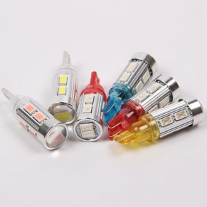 auto super luminosa ha condotto la luce t10 wedge w5w 168 194 5630 10smd