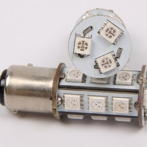 1157 bay15d p21 / 5w 18smd 5050 luce di stop a led