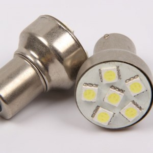 luci di svolta auto 6smd 5050 indicatori di direzione s25 1156 p21w