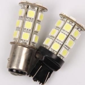 27smd 5050 luce di stop a led automatica 1157 7443