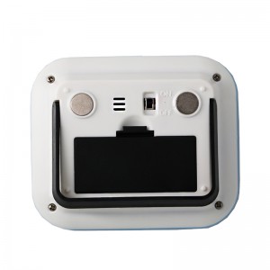 Temporizzatore elettronico sveglia della parete vuota di scheletro del LED Digital domestico moderno