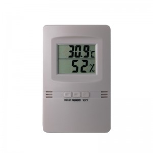Termometro e igrometro digitale LCD ultra sottile e singolo + 1C + -5% RH Hygrothermograph