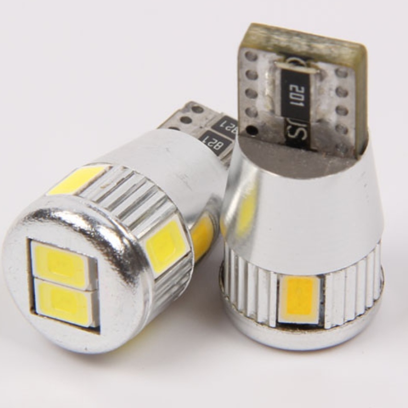 canbus senza errori 5630 6smd 10smd T10 w5w 168 194 luce di posizione a led a luce automatica