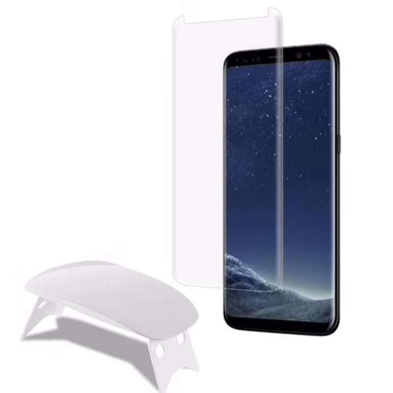 Colla indurente UV per film indurito con pellicola rinforzata con pellicola UV Samsung S9