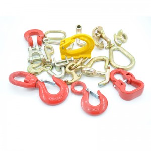 Saldare sul gancio di ancoraggio dipinto