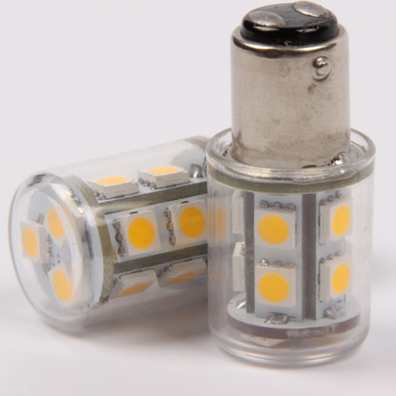 Lampadina LED marina BAY15D BA15D per barche con 5050 13SMD