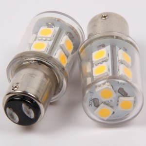 Lampadina LED marina BAY15D BA15D per barche con 5050 13SMD