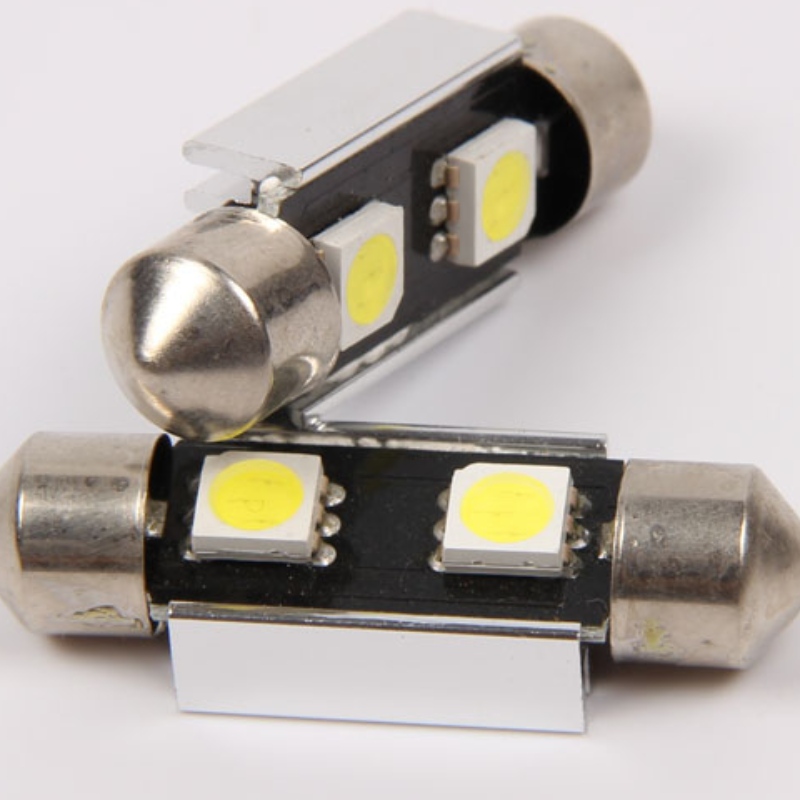 luce di festone a led 5050 2smd 29mm 31mm esente da errori canbus