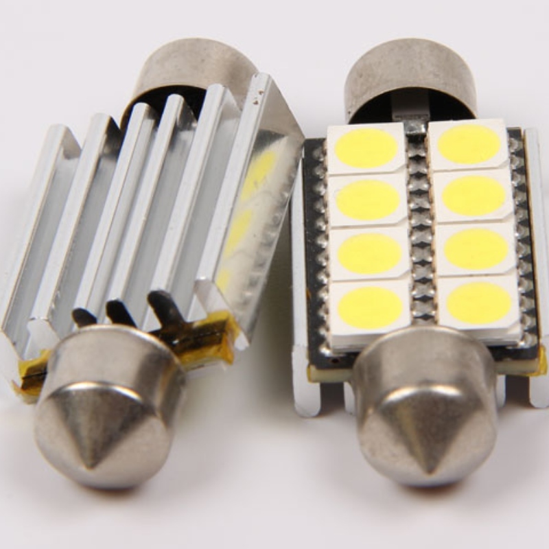 5050 8smd errore canbus libero 42mm auto auto 12 V led festone luce led luce interna luce di lettura a led