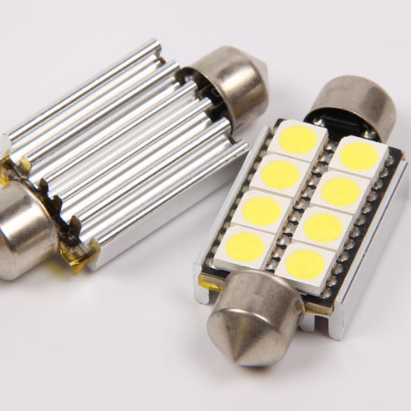 5050 8smd errore canbus libero 42mm auto auto 12 V led festone luce led luce interna luce di lettura a led