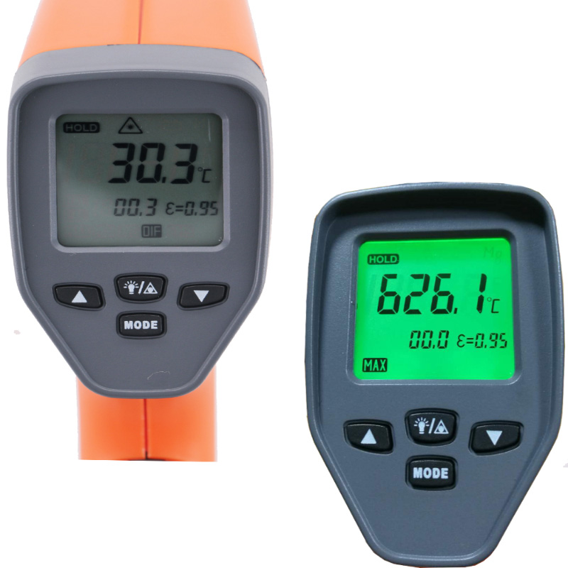 Termometro medico a infrarossi digitale a contatto ad alta precisione industriale