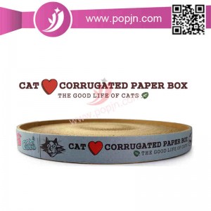 cartone di graffi di gatto con giocattolo Catnip gratuito