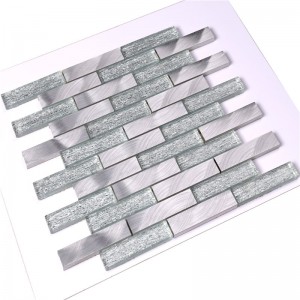 Piastrella di vetro in metallo Home / House / Home Depot Tile HLC130