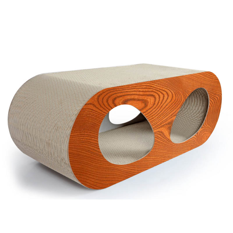 YJ Display Eco-friendly Pet Supply Corrugated Cat Scratcher Lounge