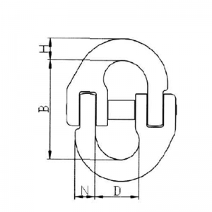 G80 Collegamento a catena con molla