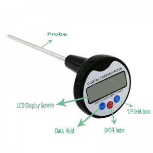 Cooking Thermometers Calibrate Food Candy Milk Tea Barbecue