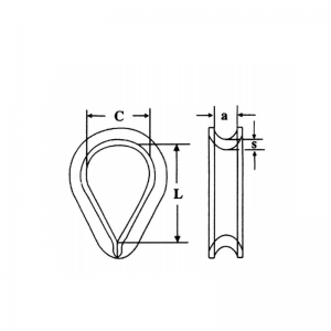 Dado filo metallico DIN6899 B galvanizzato