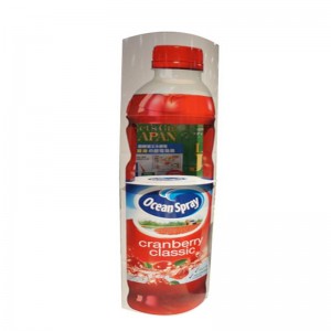 Scaffale di esposizione del cartone del pavimento di logo di 4 livelli