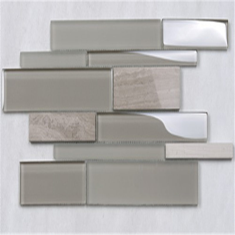 Mattonelle di ceramica della parete di Backsplash della cucina decorativa moderna decorativa della striscia di HSD132