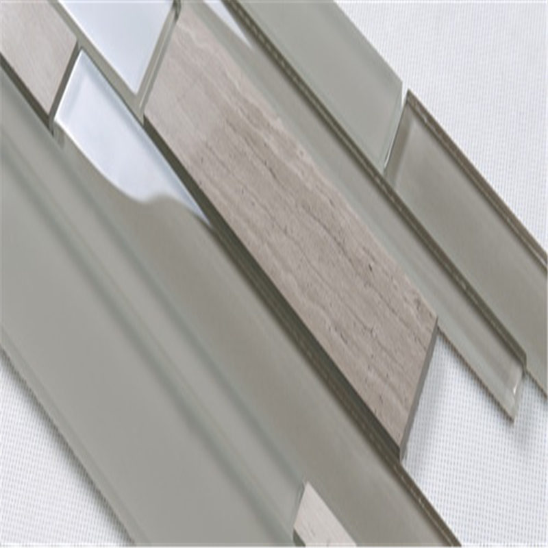 Mattonelle di ceramica della parete di Backsplash della cucina decorativa moderna decorativa della striscia di HSD132