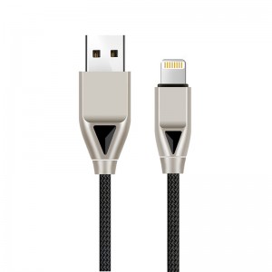 Cavo USB in nylon KPS-8449CB -diamond type-c / lighting / micro