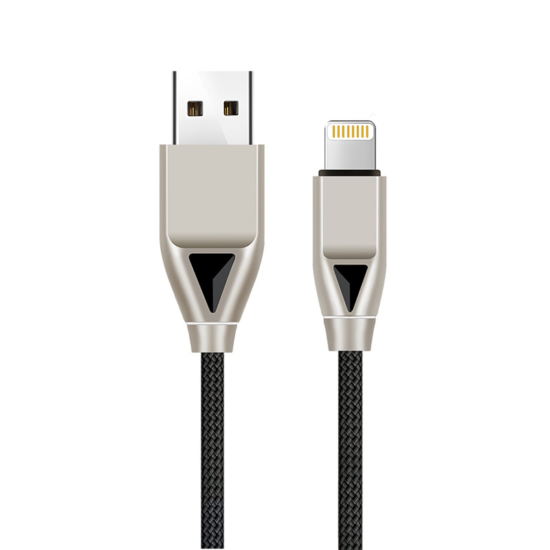 Cavo USB in nylon KPS-8449CB -diamond type-c / lighting / micro
