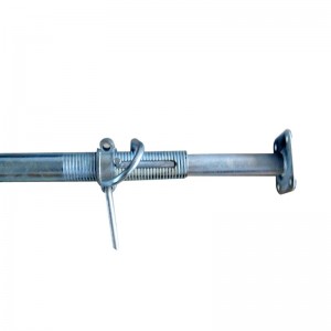 Puntello in acciaio regolabile galvanizzato per impalcature a caldo