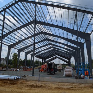 Edificio industriale in acciaio