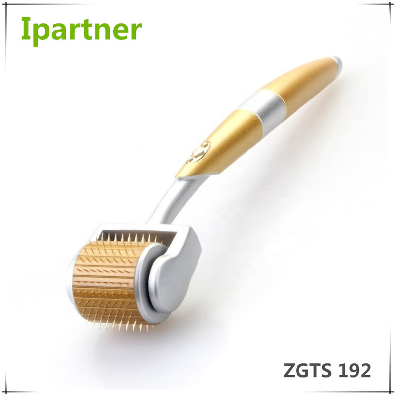 Ipartner Nuovo pacchetto ZGTS rullo derma 192 aghi per la cura del viso e la cura dei capelli