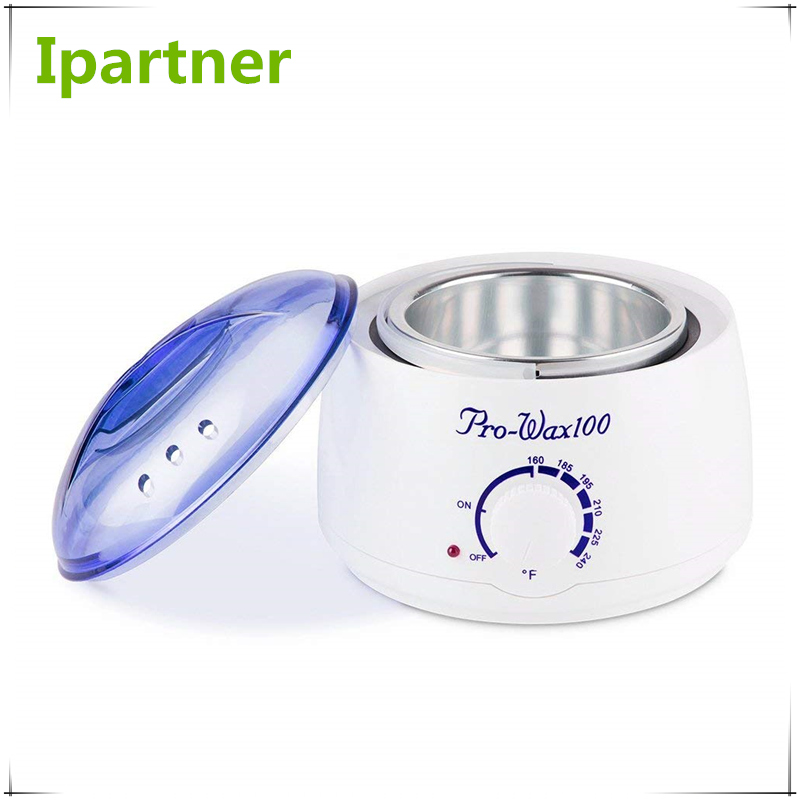 Ipartner AX-100 Macchina scaldacera elettrica portatile a caldo per depilazione - Coperchio blu