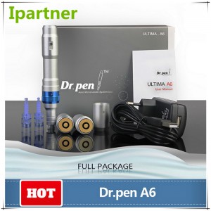 Ipartner Ultima-A6-macchina ricaricabile-trucco-permanente-mesothearpy-tattoo-micro-needling