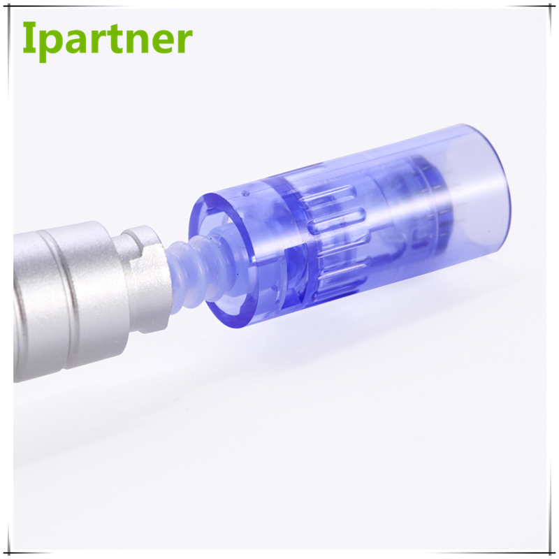 Ipartner 10 pezzi set di cartucce di ricambio a 12 aghi per Derma Pen Stamp EO sterilizzato
