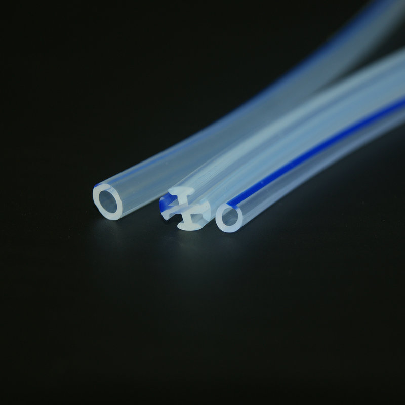 Tubo in gomma siliconica trasparente di dimensioni OEM con diverse dimensioni