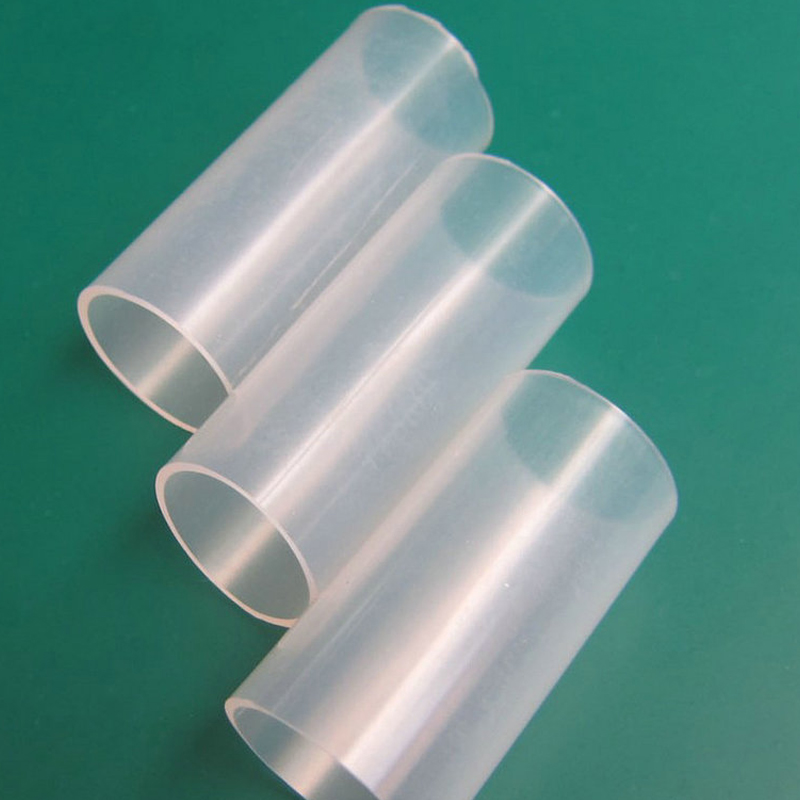 Tubi in gomma siliconica polimerizzata con trattamento al platino resistente alle alte temperature