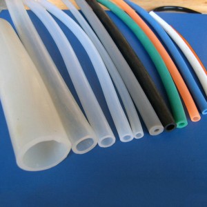 Tubi in gomma siliconica polimerizzata con trattamento al platino resistente alle alte temperature