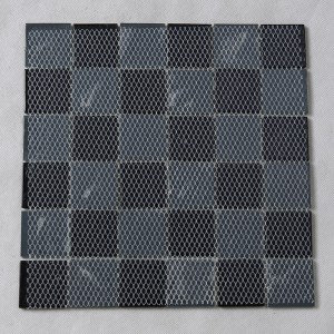 Tessere di vetro di vetro dello specchio smussato di lusso per le pareti della decorazione del club dell'hotel