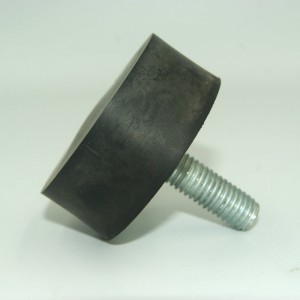 Ammortizzatore in gomma tipo maschio personalizzato con vite per macchine