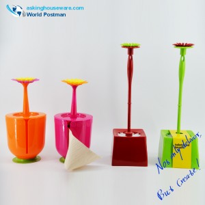 Scopino a forma di fiore Akbrand con Square Caddy
