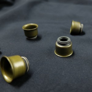 Sigillo olio stelo valvola in gomma Viton resistente alle alte prestazioni, resistente agli oli, di motori di automobili Nissan