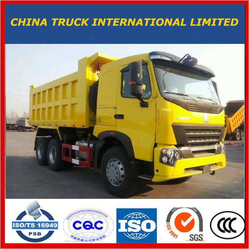 Autocarro con cassone ribaltabile Sino HOWO A7 10 Wheeler 371HP