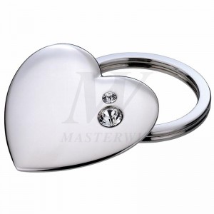 Portachiavi in ​​metallo con cristalli_63711