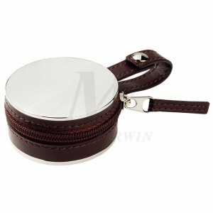 Sveglia da viaggio in PU / metallo con cornice Photo_B86421