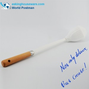 Akbrand Soft Toilet Brush Spazzola da spiaggia con dispositivo per scaldabagno