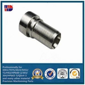 Porcellana Certificazione ISO CNC personalizzato Anodizzato lavorante in acciaio inossidabile Parte