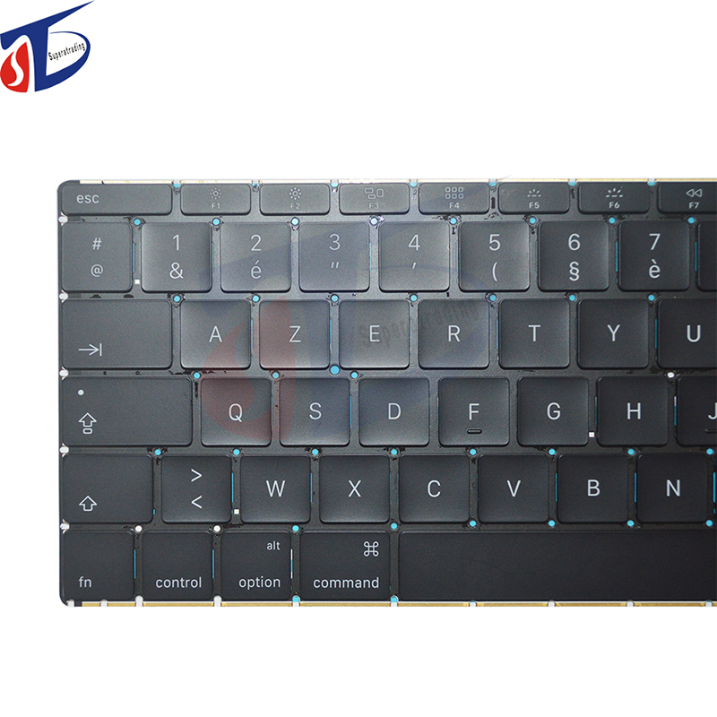 Grandi quantità in stock Tastiere francesi per Apple MacBook Retina A1534 tastiera originale 2016 anni