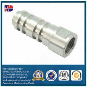 Cina cnc officina fabbrica di precisione CNC lavorazione parte in acciaio inox