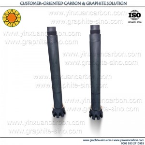 grafite di degassamento rotore e shaft