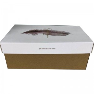 Scatola di scarpe con coperchio tipo1