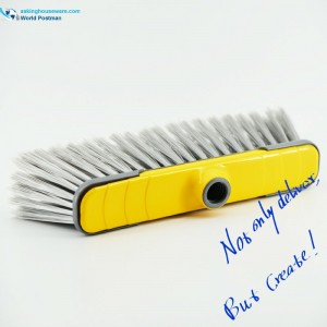 Scopa in plastica Akbrand con bordatura in PP rigida